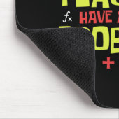 Tapis De Souris Enseignant marrant des maths | Math Joke | Nom per (Coin)