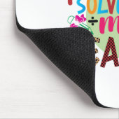 Tapis De Souris Enseignant Problème d'art Solveur Math Enseignant (Coin)