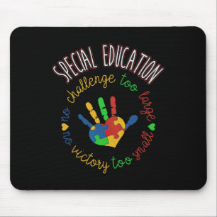 Tapis De Souris Enseignant Spécial En Éducation Et En Sensibilisat