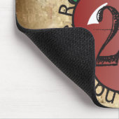 Tapis De Souris Enseignant vintage de 2e année (Coin)