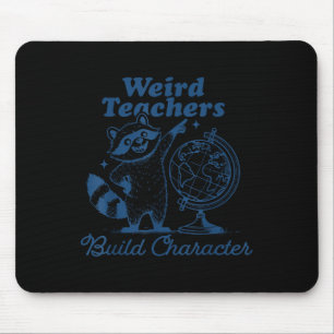 Tapis De Souris Enseignants étrangers construire personnage Raccoo