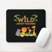 Tapis De Souris Enseignants Fou de Lecture Jour de Lecture pour le (Avec souris)