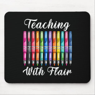 Tapis De Souris Enseignement avec flair Enseignant en maternelle P