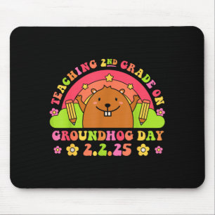 Tapis De Souris Enseignement en 2e année le jour de la marmotte dr