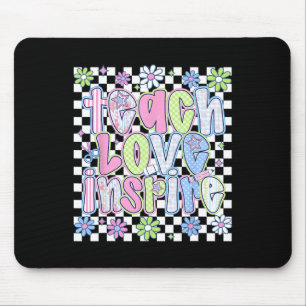 Tapis De Souris Enseigner Amour Inspirer Professeur Premier Jour D