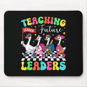Tapis De Souris Enseigner aux futurs leaders Professeur Dinde Foll