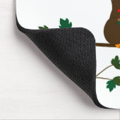 Tapis De Souris Enseigner la chouette avisée (Coin)