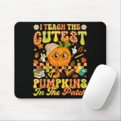 Tapis De Souris Enseigner la citrouille la plus mignonne du patch (Avec souris)