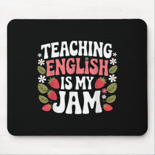 Tapis De Souris Enseigner L'Anglais Est Mon Professeur De Jam De R