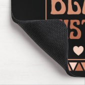 Tapis De Souris Enseigner l'histoire des Noirs Mois Africain-Améri (Coin)