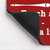 Tapis De Souris Enseignez un mousepad d'homme… (Coin)