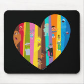 Tapis De Souris Ensemble Coeur (Devant)