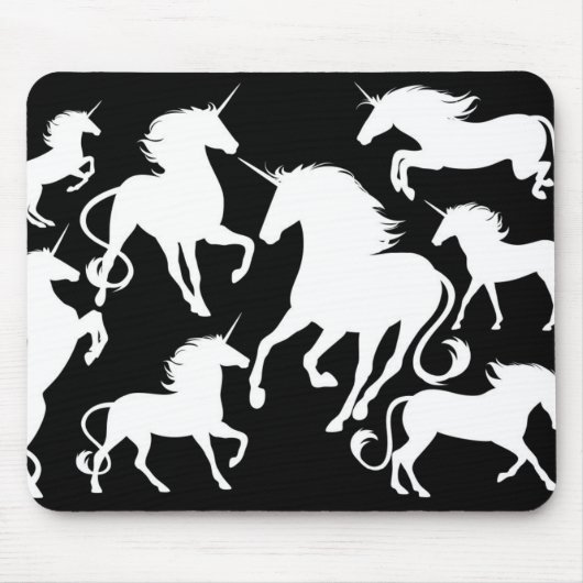 Tapis De Souris ensemble de licornes (Devant)