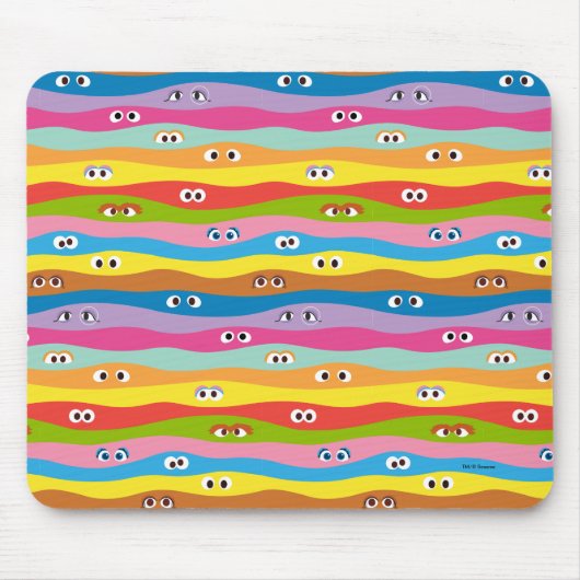 Tapis De Souris Ensemble Motif des yeux (Devant)