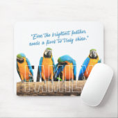 Tapis De Souris "Ensemble nous brillons" (Avec souris)
