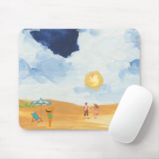 TAPIS DE SOURIS ENSOLEIL (Avec souris)