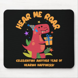Tapis De Souris Entendez-moi rugir Cochlear Implant Audience Anniv