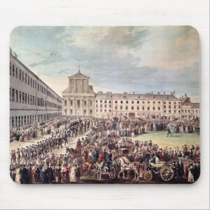 Tapis De Souris Enterrement de Ludwig van Beethoven à Vienne