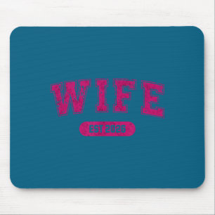 Tapis De Souris Enterrement de vie de garçon mariage femme et mari