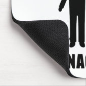 Tapis De Souris Enterrement de vie de garçon Marié EVG Mariage Drô (Coin)