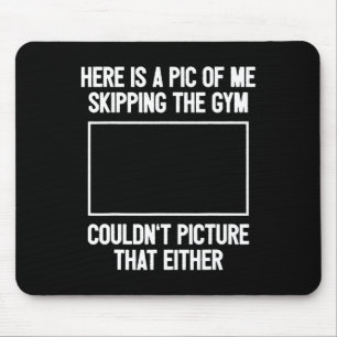 Tapis De Souris Entraînement amusant Bodybuilding Fitness I Pictur