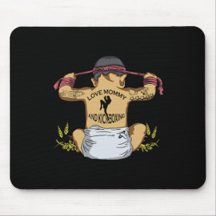 Tapis De Souris Entraînement de kickboxing Muay Thai Fitness Byby