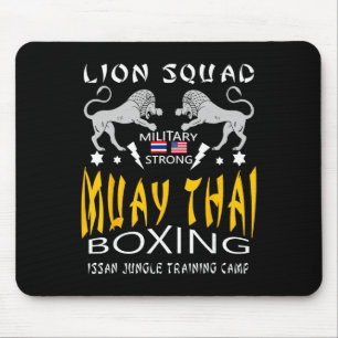 Tapis De Souris Entraînement de kickboxing Muay Thai Mma Gym