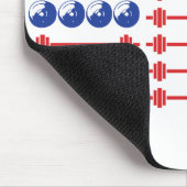 Tapis De Souris Entraînement patriotique (Coin)