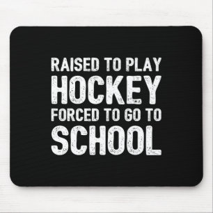 Tapis De Souris Entraîneur De Hockey Sur Glace Pour Enfants