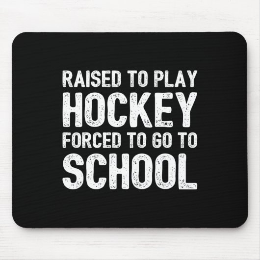 Tapis De Souris Entraîneur De Hockey Sur Glace Pour Enfants (Devant)