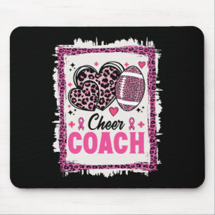 Tapis De Souris Entraîneur de pom-pom girls Léopard Cheerleading F