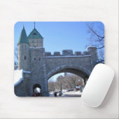 Tapis De Souris Entrance to Old Québec, Québec, Canada (Avec souris)