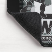 Tapis De Souris Entrée d'équipe de choc (Coin)