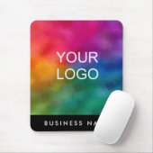 Tapis De Souris Entreprise Ajouter votre entreprise Logo Image Tex (Avec souris)