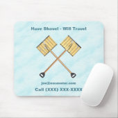 Tapis De Souris Entreprise de tournage de neige (Avec souris)