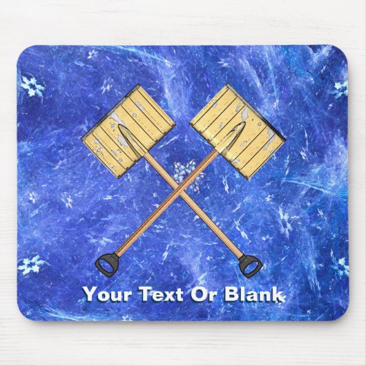 Tapis De Souris Entreprise de tournage de neige (Devant)