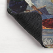 Tapis De Souris Entreprise vintage, architectes et construction (Coin)