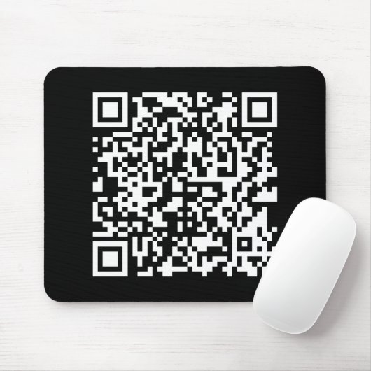 Tapis De Souris Entrer l'URL et créer un code QR numérisable | Bla (Avec souris)