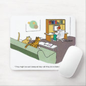 Tapis De Souris Entretien de chat (Avec souris)