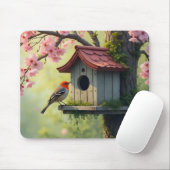 Tapis De Souris Entretien printanier (Avec souris)