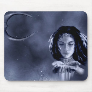 Tapis De Souris entrez dans le sandwoman