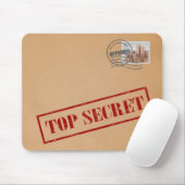 Tapis De Souris Enveloppe extrêmement secrète Mousepad (Avec souris)
