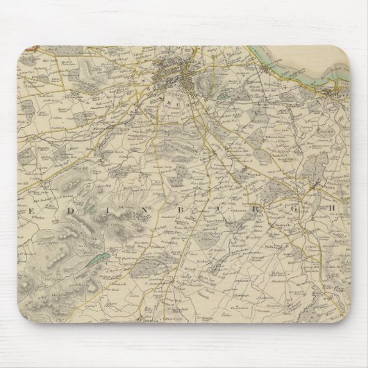 Tapis De Souris Environnement à Édimbourg (Devant)