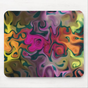 Tapis De Souris Envoi de la chance Abstrait