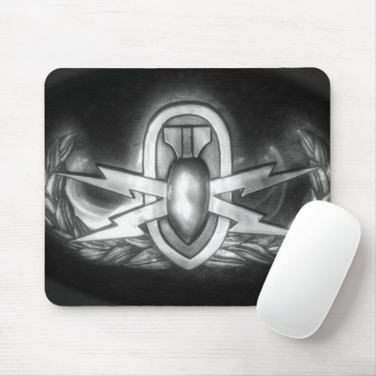 Tapis De Souris EOD Badge Mousepad (Avec souris)