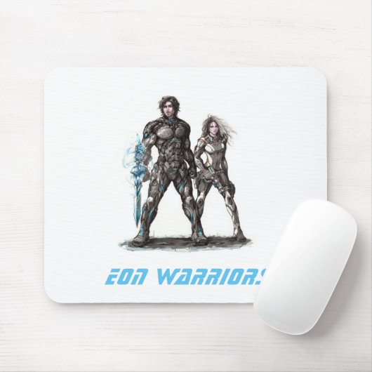 Tapis De Souris Eon Warriors Mousepad (Avec souris)