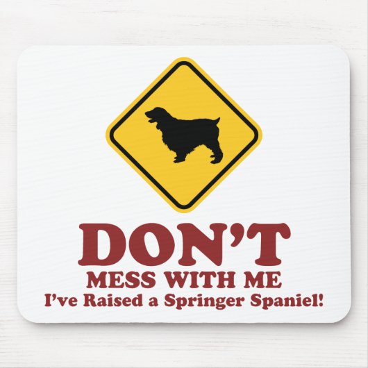 Tapis De Souris Épagneul de springer anglais (Devant)