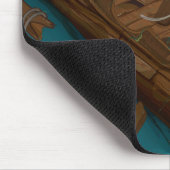 Tapis De Souris Épave sous l'eau (Coin)