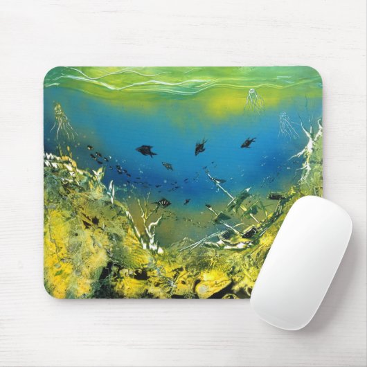 Tapis De Souris Épave sous-marine (Avec souris)