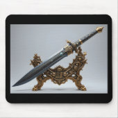 Tapis De Souris Épée futuriste arabe (Devant)